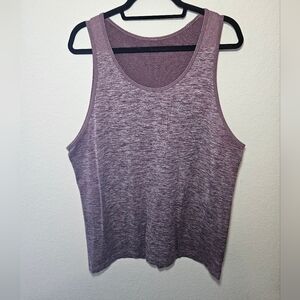 Mens Lululemon Tank Top Marron Red size XL EUC